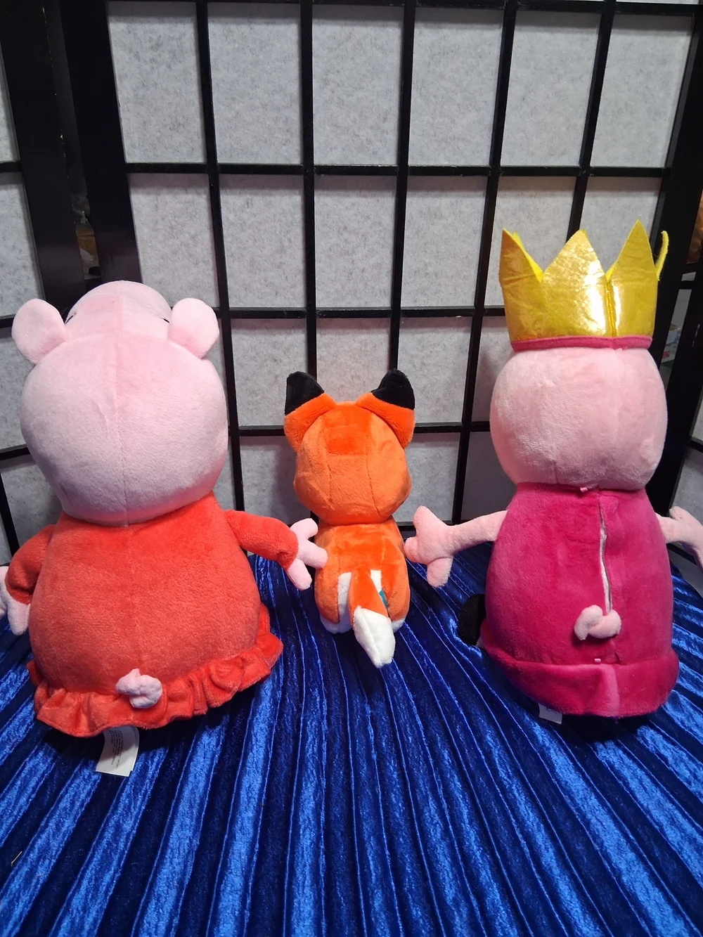 Peppa Pig Plush Toy - Pink Princess Peppa and Friends Set